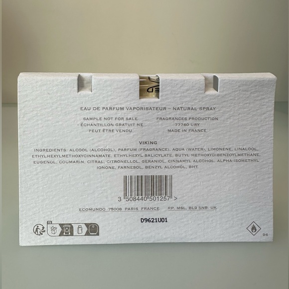 NEW Authentic CREED - Viking - Sample 1.5ml - Made in France - Picture 2 of 6